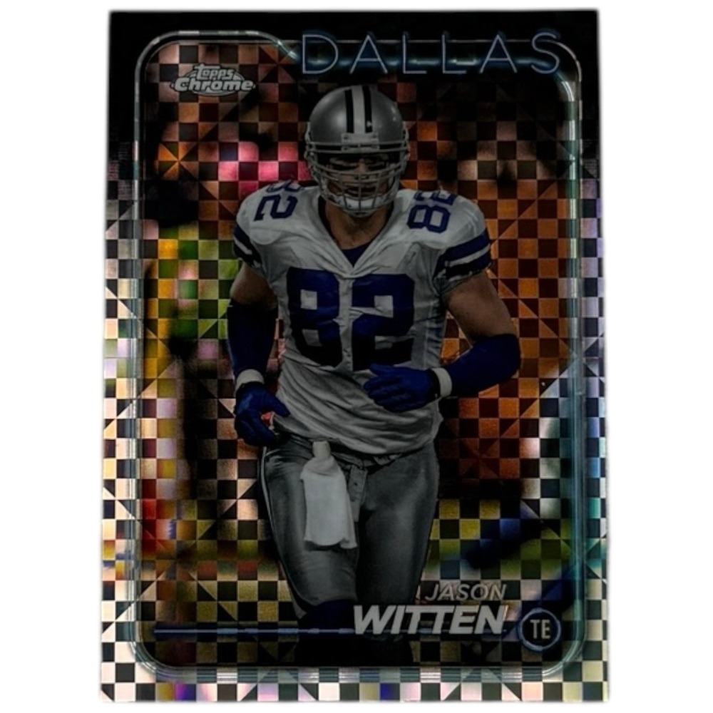 Jason Witten 2024 Topps‎ Chrome X-Fractor #57 Dallas Cowboys